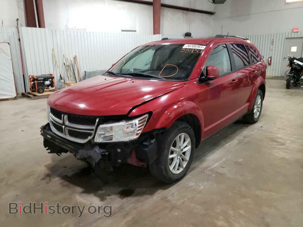 2017 DODGE JOURNEY - VIN: 3C4PDCBG9HT589501 - Фото 2