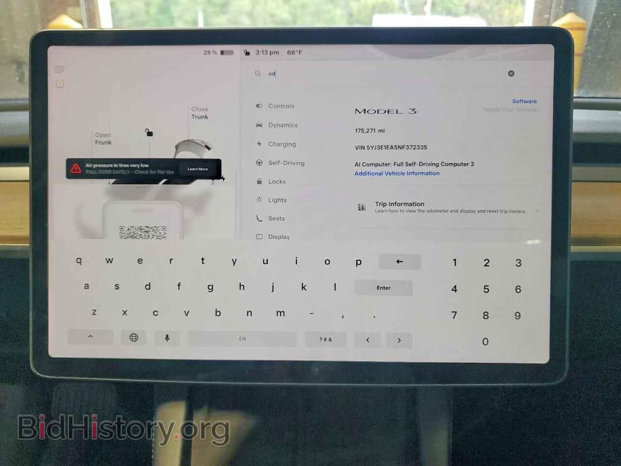 2022 TESLA MODEL 3 - VIN: 5YJ3E1EA5NF372335 - Photo 9