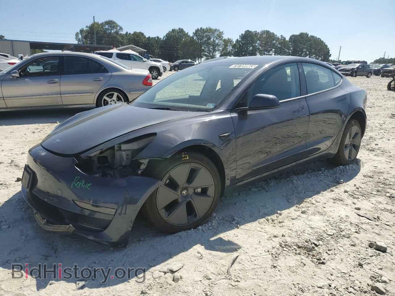 Photo 5YJ3E1EAXNF371245 - TESLA MODEL 3 2022