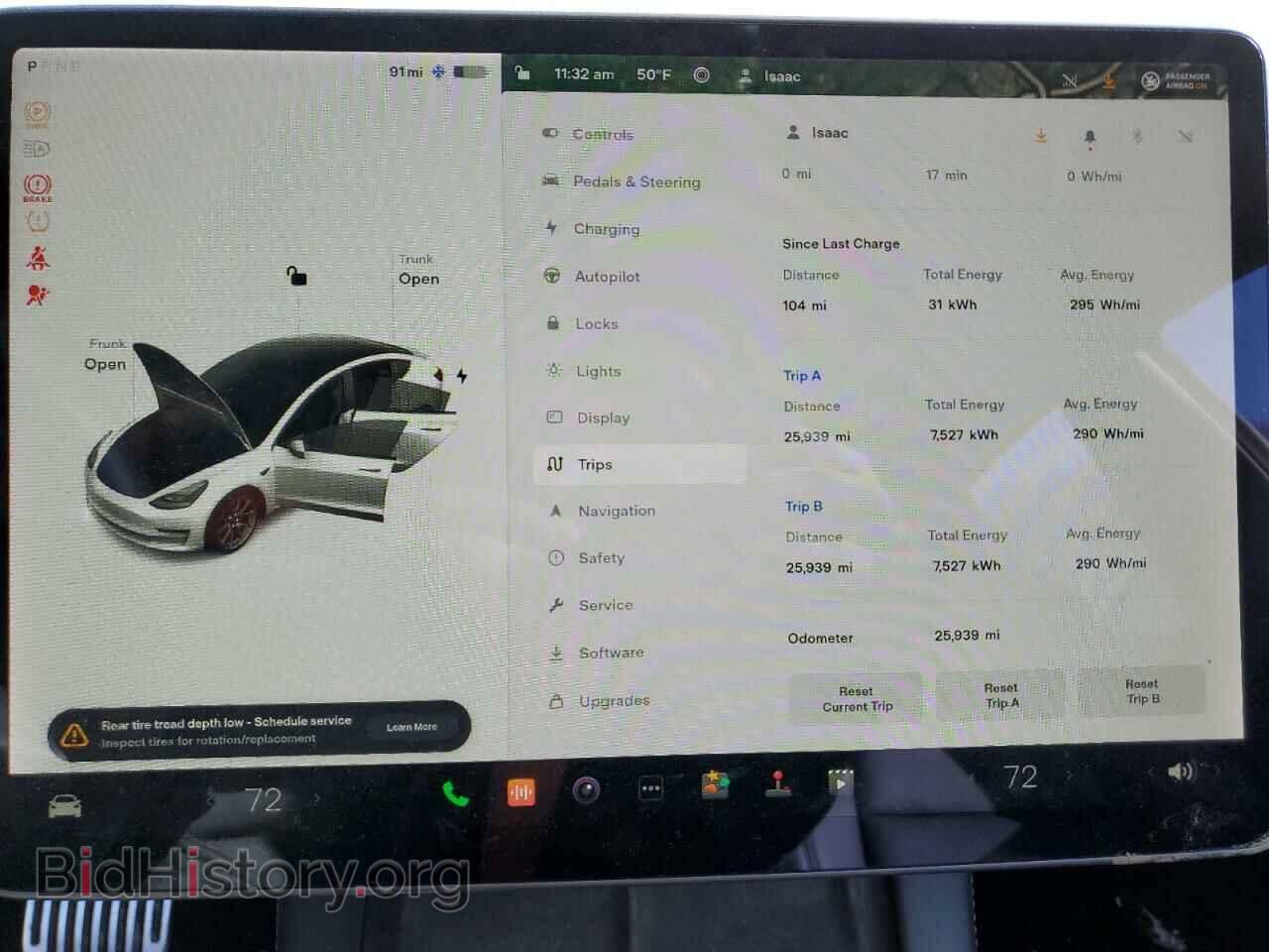 2021 TESLA MODEL 3 - VIN: 5YJ3E1EB4MF099203 - Photo 9