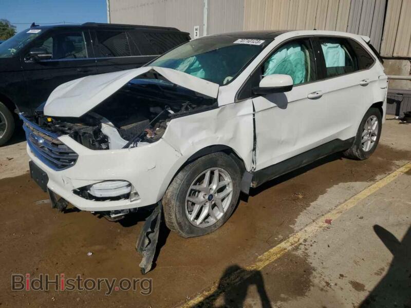 2021 Ford EDGE Edge SEL (VIN 2FMPK3J97MBA47064) — фото 1 из 13, Copart, повреждение: опрокидывание