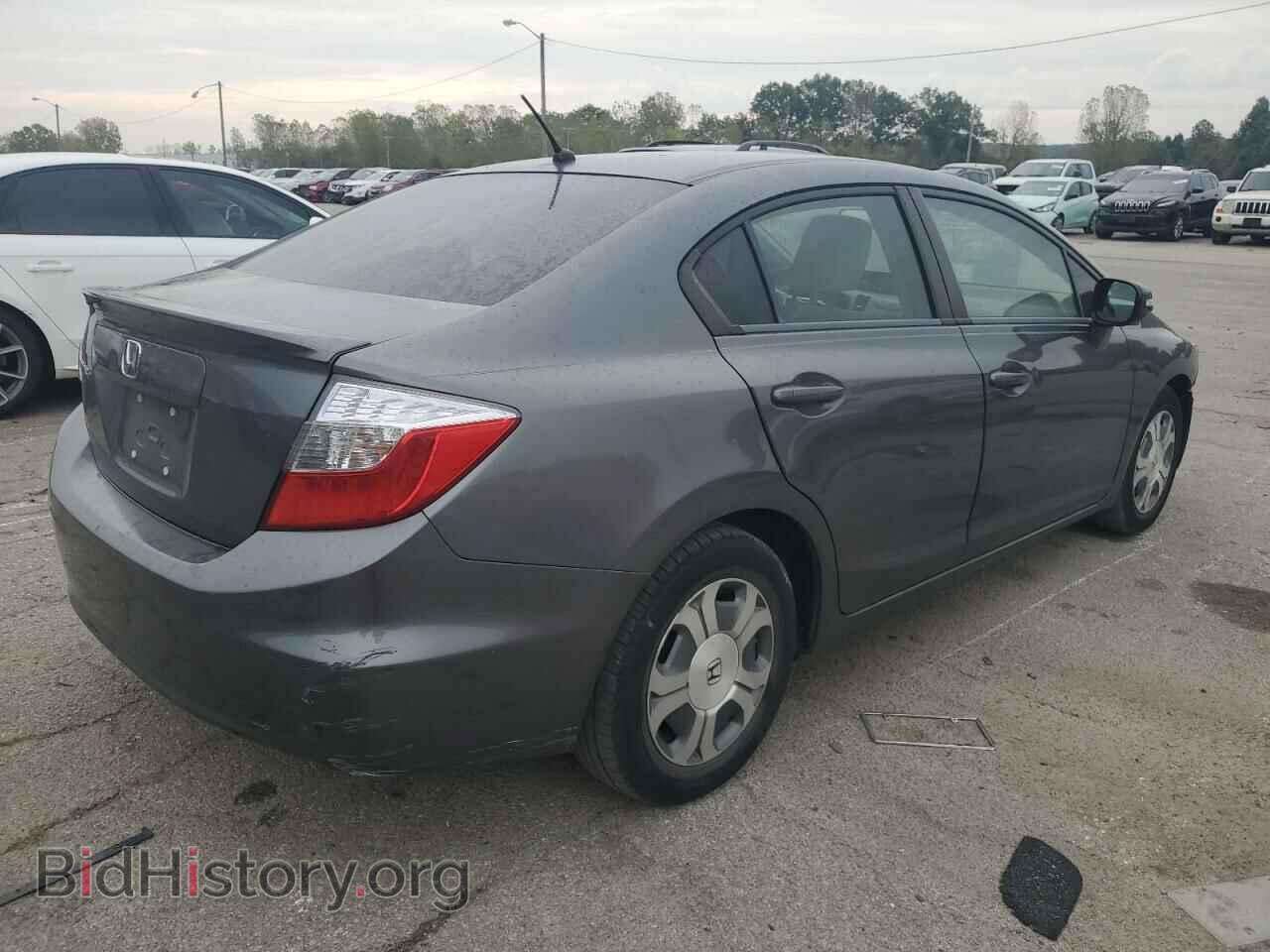 2012 HONDA CIVIC - VIN: JHMFB4F26CS003786 - Фото 3