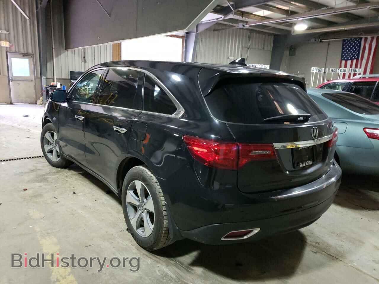 2014 ACURA MDX - VIN: 5FRYD4H25EB024872 - Фото 3