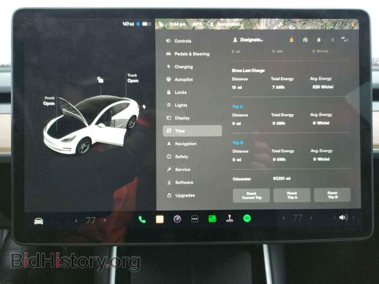 2018 TESLA MODEL 3 - VIN: 5YJ3E1EAXJF051093 - Photo 9