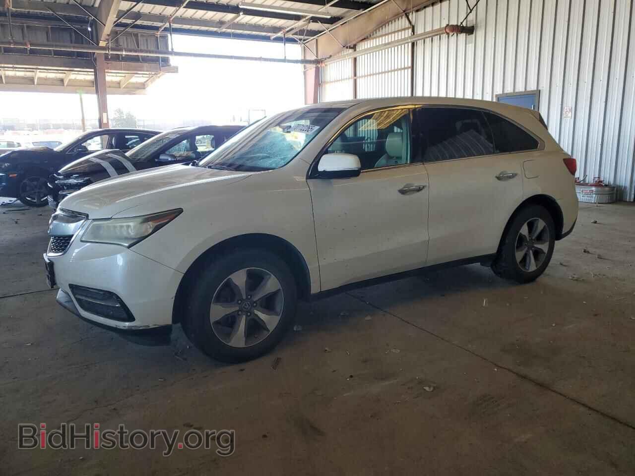 Фотография 5FRYD3H23GB015519 - ACURA MDX 2016