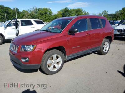 2014 Jeep COMPASS Sport, red — VIN 1C4NJDBB1ED811170, Copart