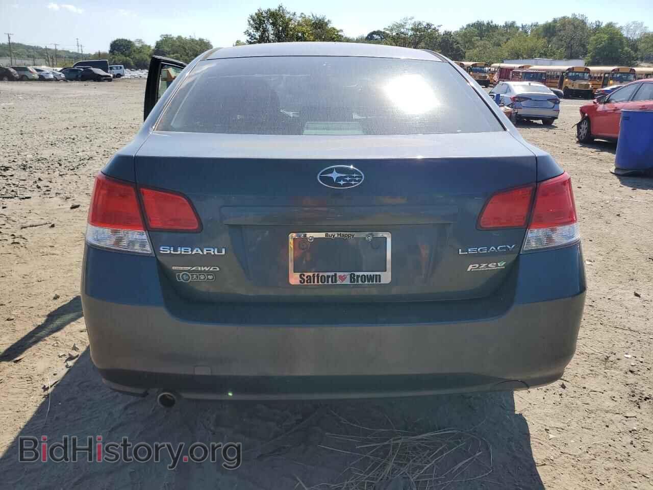 2012 SUBARU LEGACY - VIN: 4S3BMBC69C3007699 - Фото 6