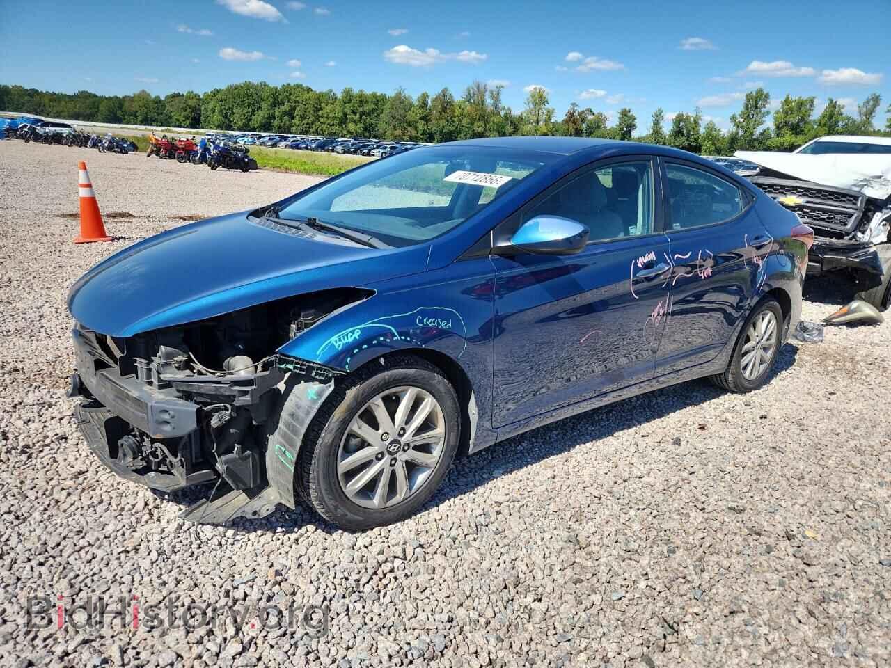Фотография KMHDH4AE2EU083180 - HYUNDAI ELANTRA 2014