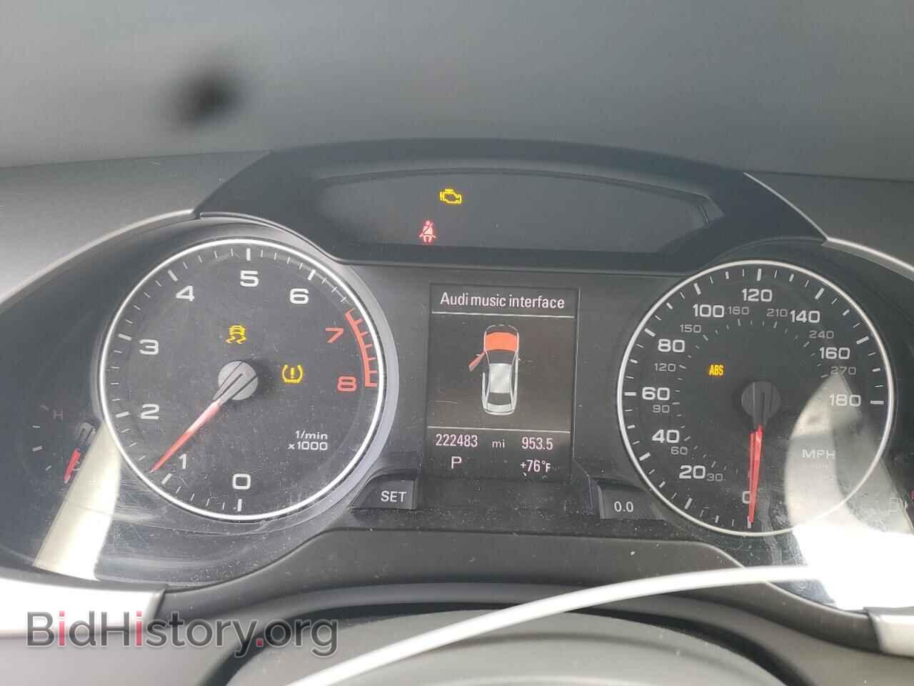 2012 AUDI A4 - VIN: WAUFFAFLXCA092505 - Photo 9