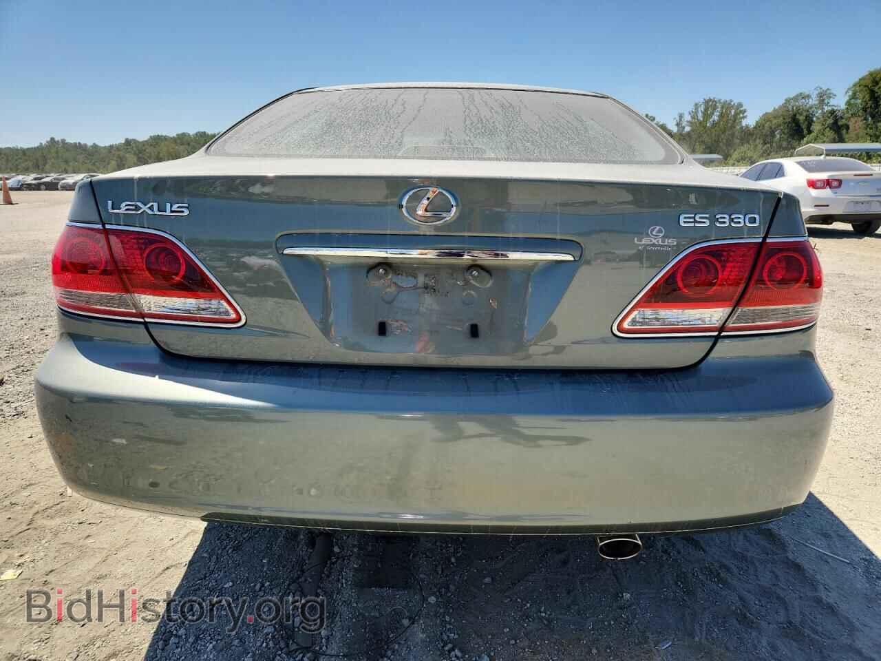 2005 LEXUS ES330 - VIN: JTHBA30GX55056685 - Фото 6