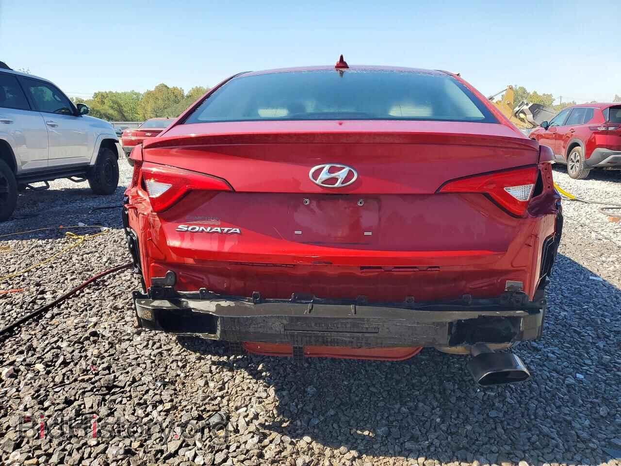 2017 HYUNDAI SONATA - VIN: 5NPE24AF4HH522624 - Фото 6