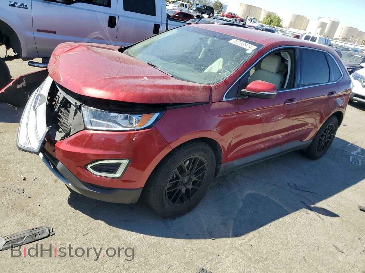 Photo 2FMTK3K94FBB35537 - FORD EDGE 2015