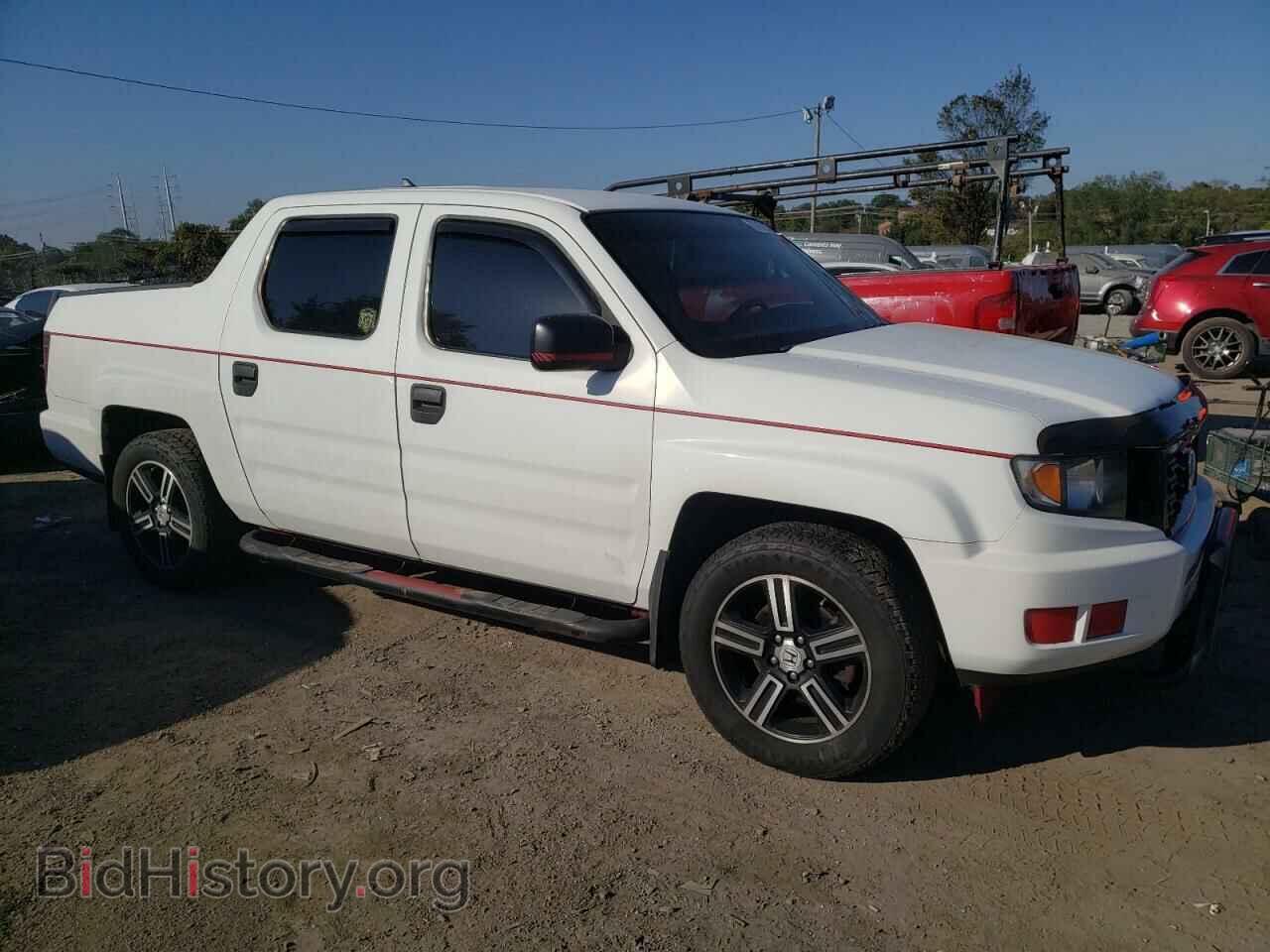 2014 HONDA RIDGELINE - VIN: 5FPYK1F72EB010181 - Фото 4