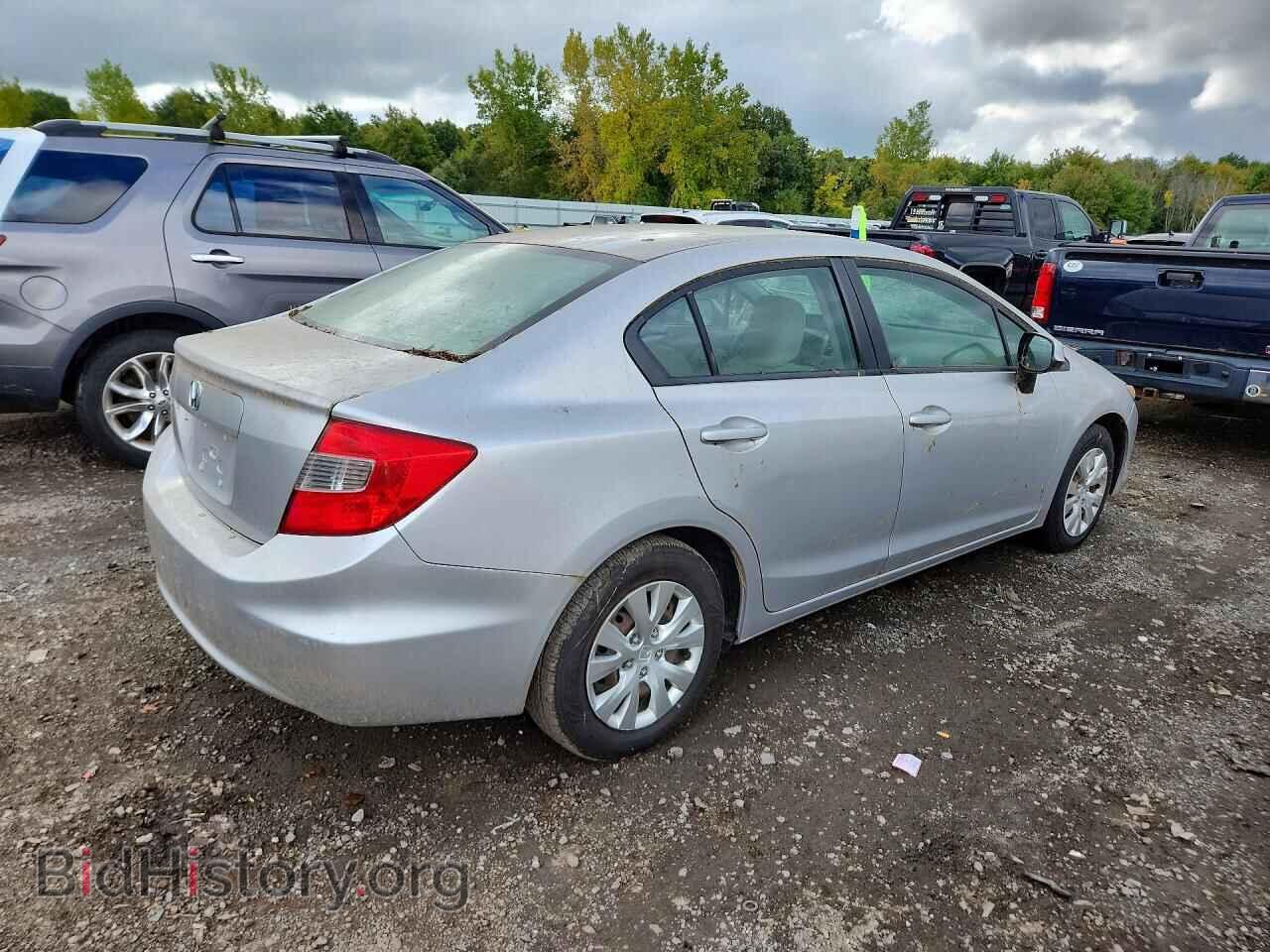 2012 HONDA CIVIC - VIN: 2HGFB2F59CH306621 - Photo 3