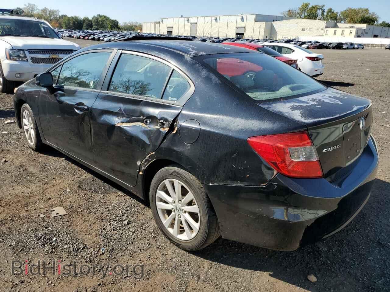 2012 HONDA CIVIC - VIN: 2HGFB2F84CH500693 - Фото 2