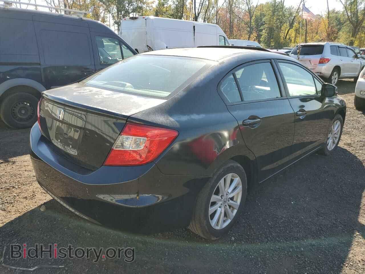 2012 HONDA CIVIC - VIN: 2HGFB2F84CH500693 - Фото 3