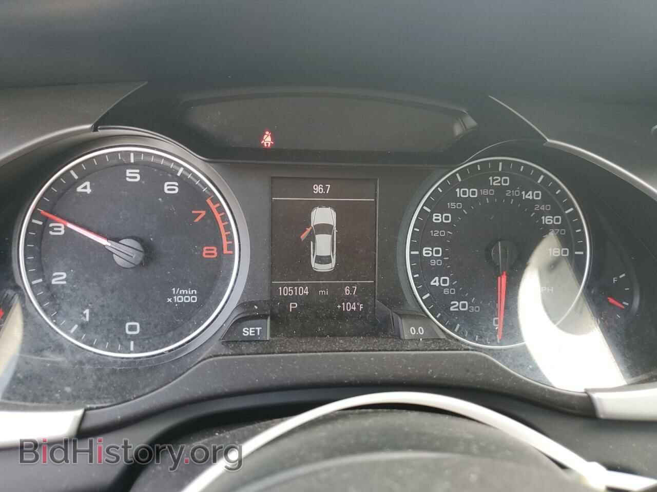 2012 AUDI A4 - VIN: WAUFFAFL9CA055817 - Фото 9