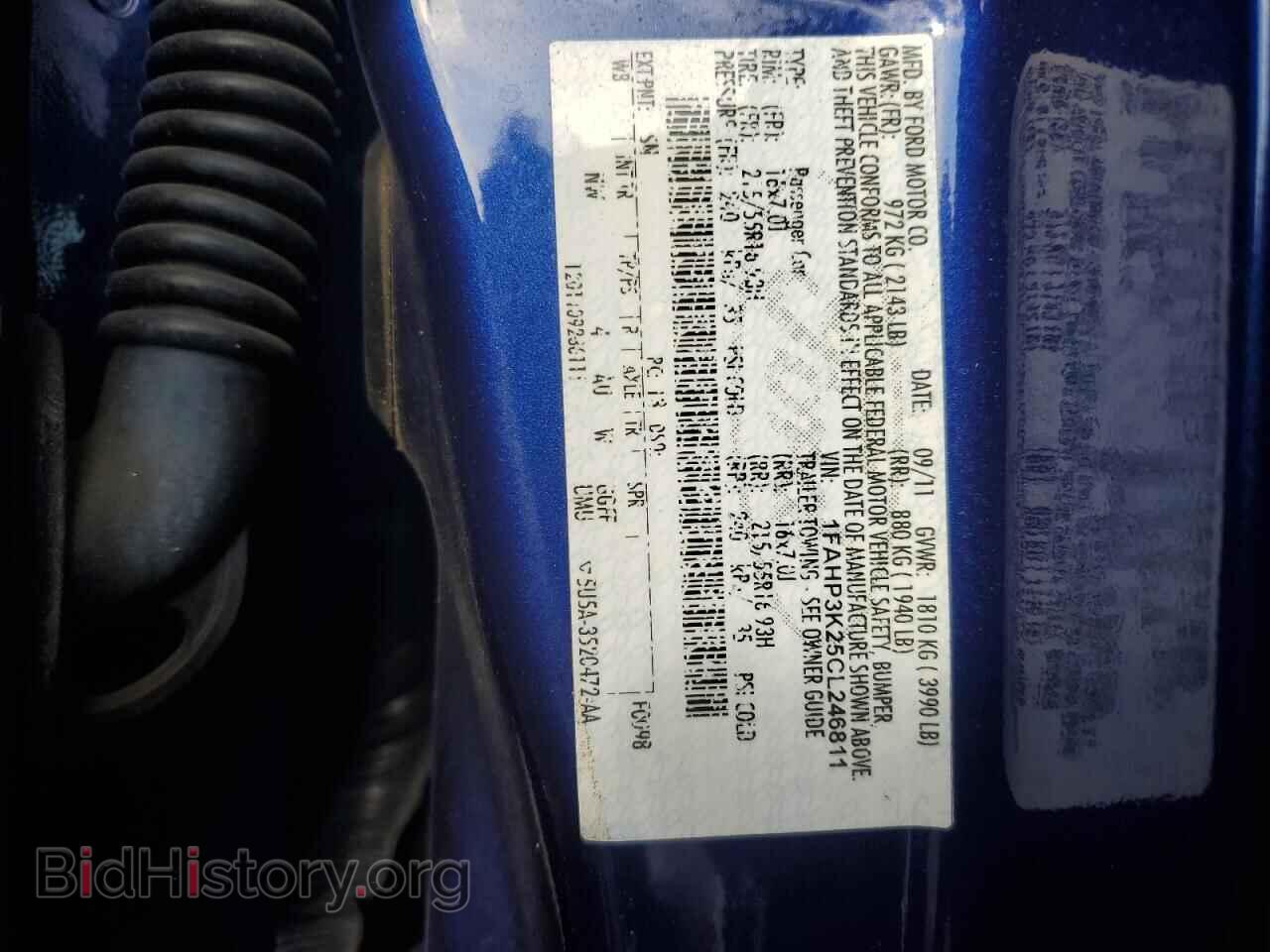 2012 FORD FOCUS - VIN: 1FAHP3K25CL246811 - Фото 13