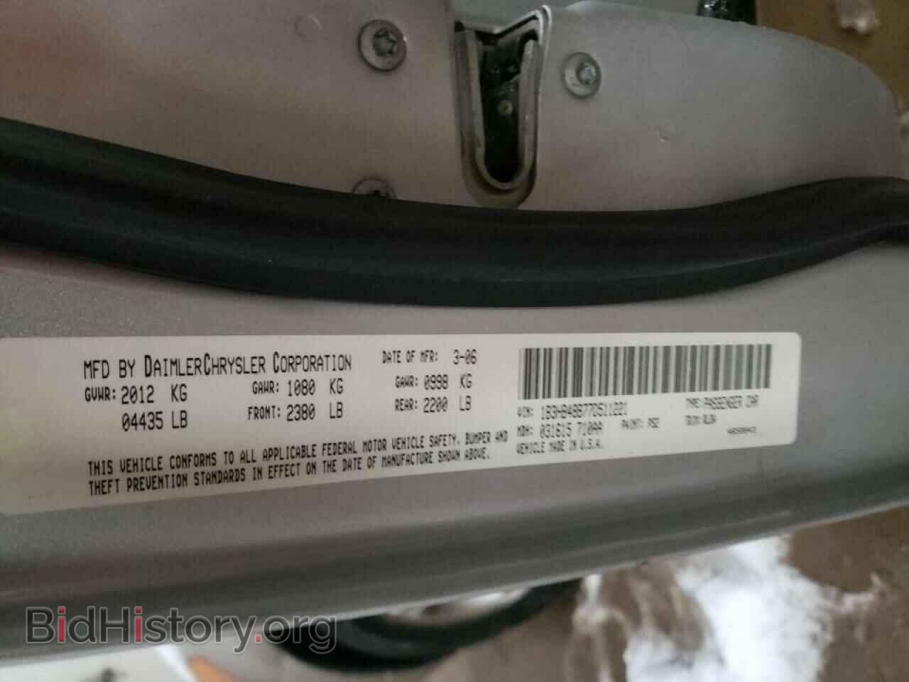 2007 DODGE CALIBER - VIN: 1B3HB48B77D511221 - Фото 10