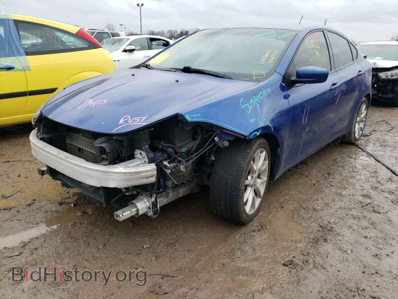 2013 DODGE DART - VIN: 1C3CDFBA8DD312225 - Фото 2