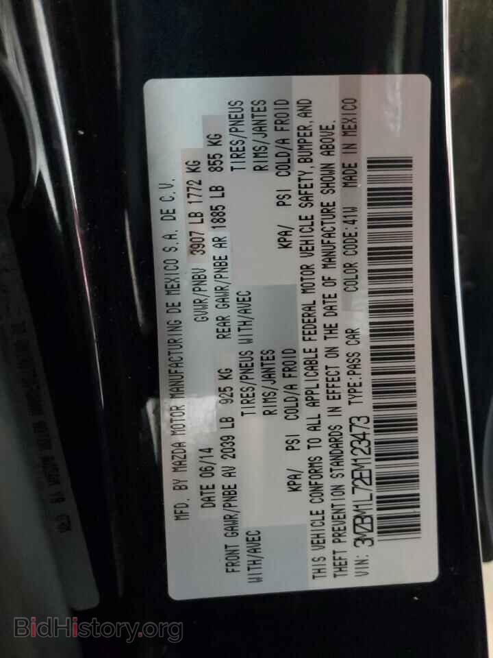 2014 MAZDA 3 - VIN: 3MZBM1L72EM123473 - Фото 12