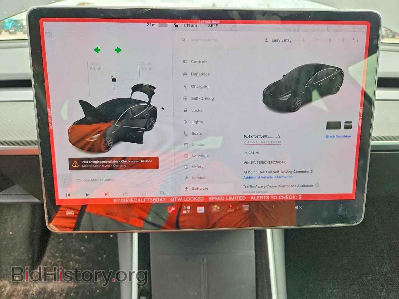 2020 TESLA MODEL 3 - VIN: 5YJ3E1EC4LF736047 - Фото 9
