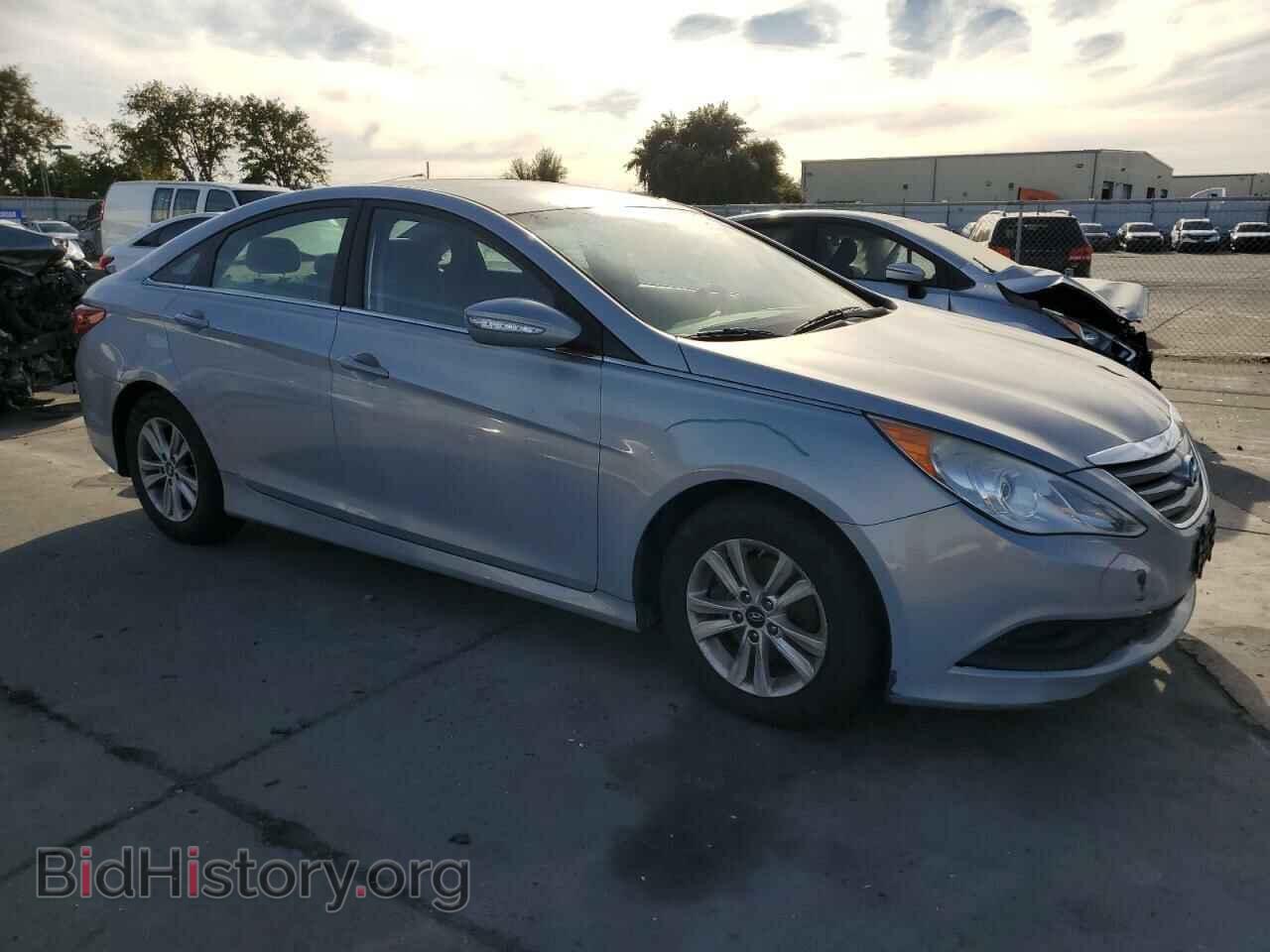 2014 HYUNDAI SONATA - VIN: 5NPEB4AC9EH872011 - Фото 4