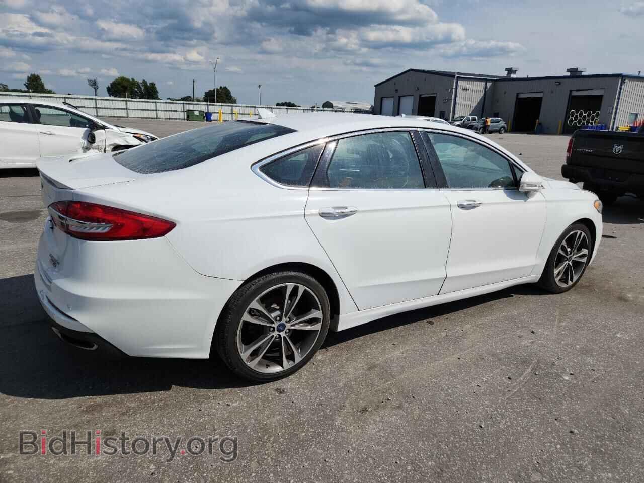 2019 FORD FUSION - VIN: 3FA6P0D99KR241952 - Фото 3