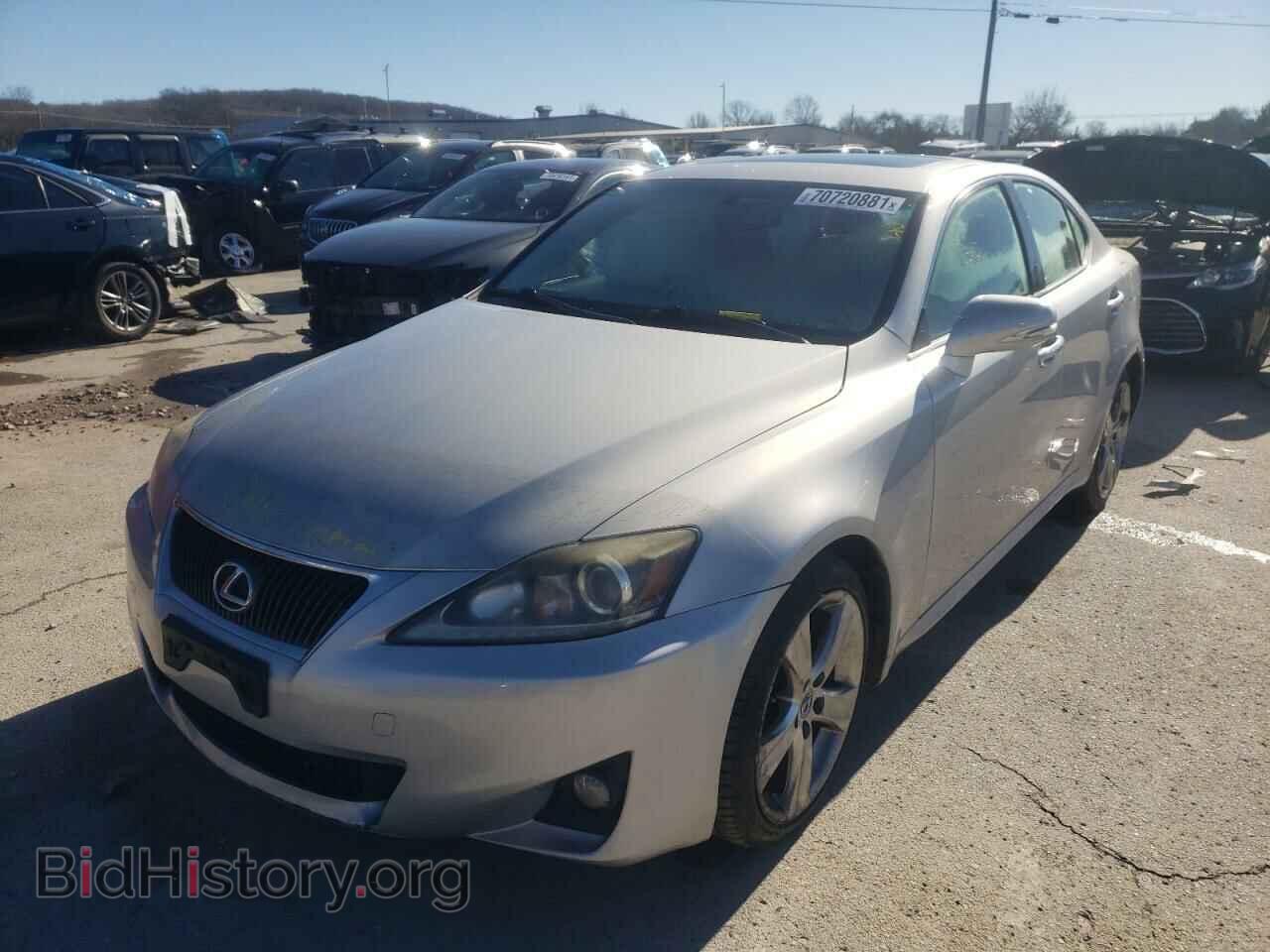 2011 LEXUS IS - VIN: JTHBF5C29B5140487 - Фото 2