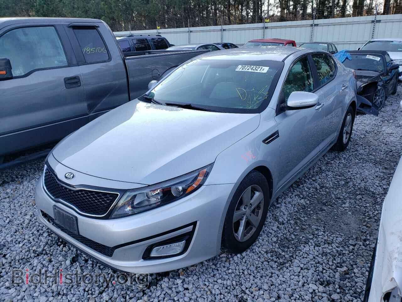 2015 KIA OPTIMA - VIN: 5XXGM4A74FG468052 - Фото 2