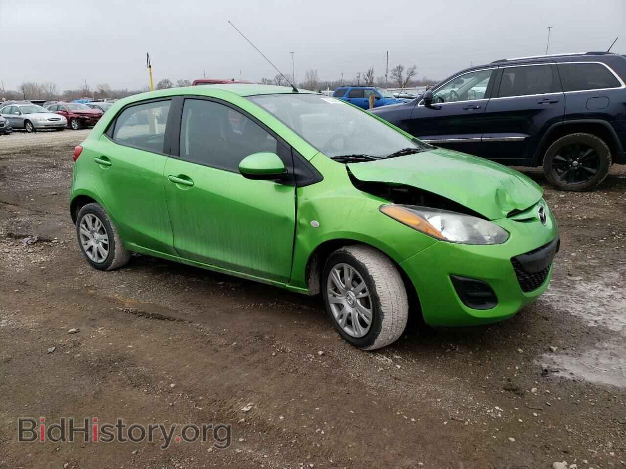 2011 MAZDA 2 - VIN: JM1DE1HY1B0106334 - Фото 4