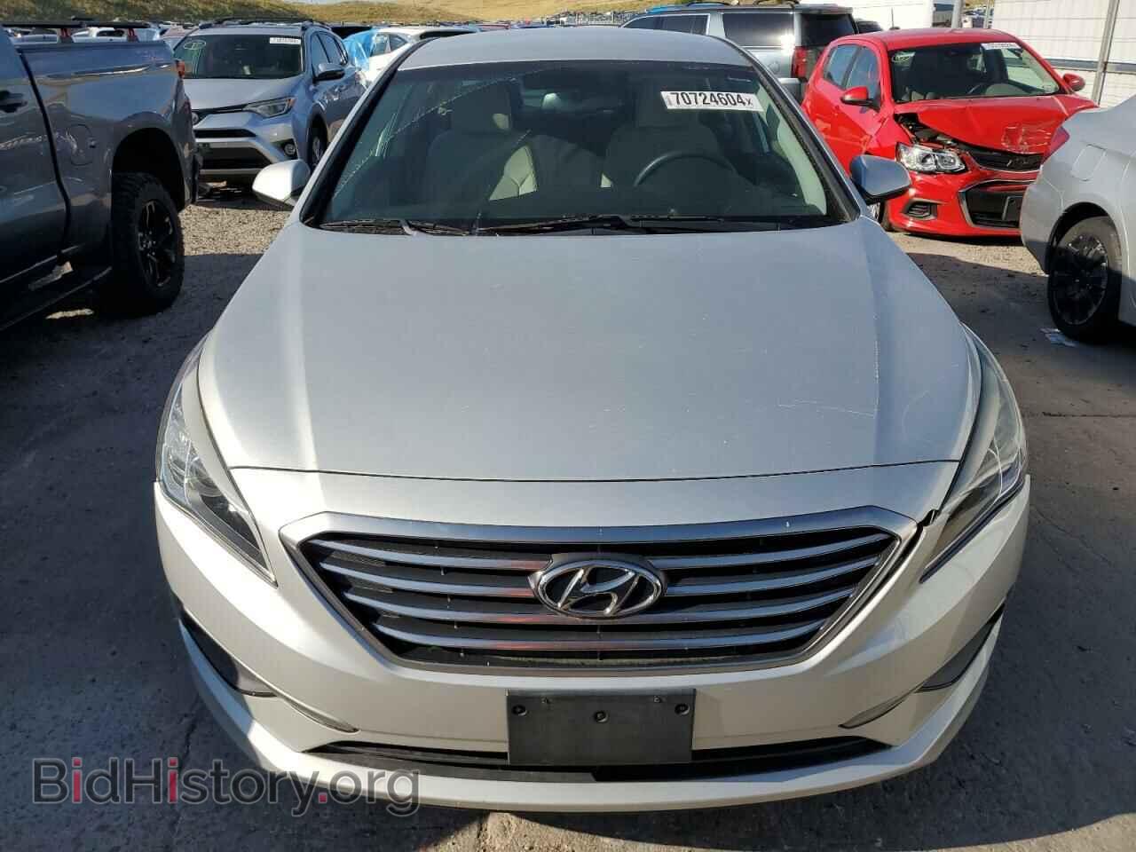 2016 HYUNDAI SONATA - VIN: 5NPE24AF3GH282450 - Фото 5