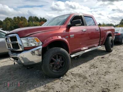 2012 Dodge RAM 2500 RAM 2500 S, красный — VIN 3C6TD5DT2CG330944, Copart