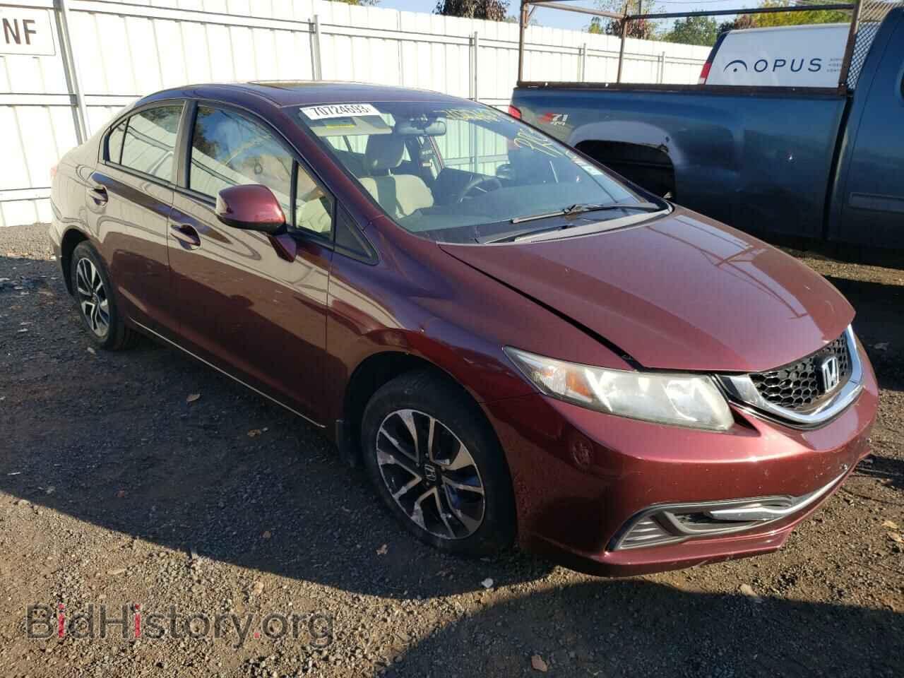 2013 HONDA CIVIC - VIN: 19XFB2F85DE032470 - Фото 4