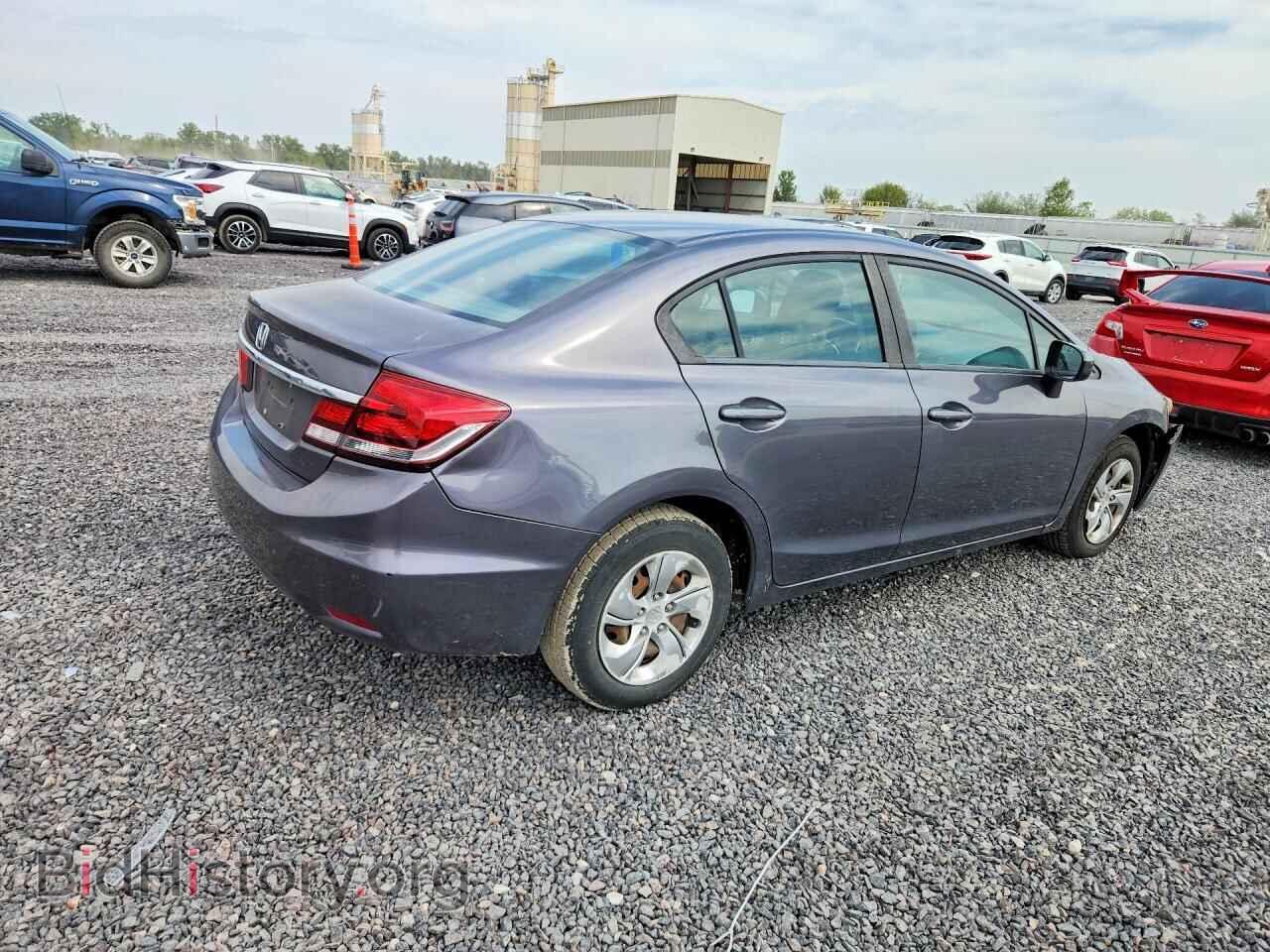 2014 HONDA CIVIC - VIN: 19XFB2F5XEE036831 - Фото 3