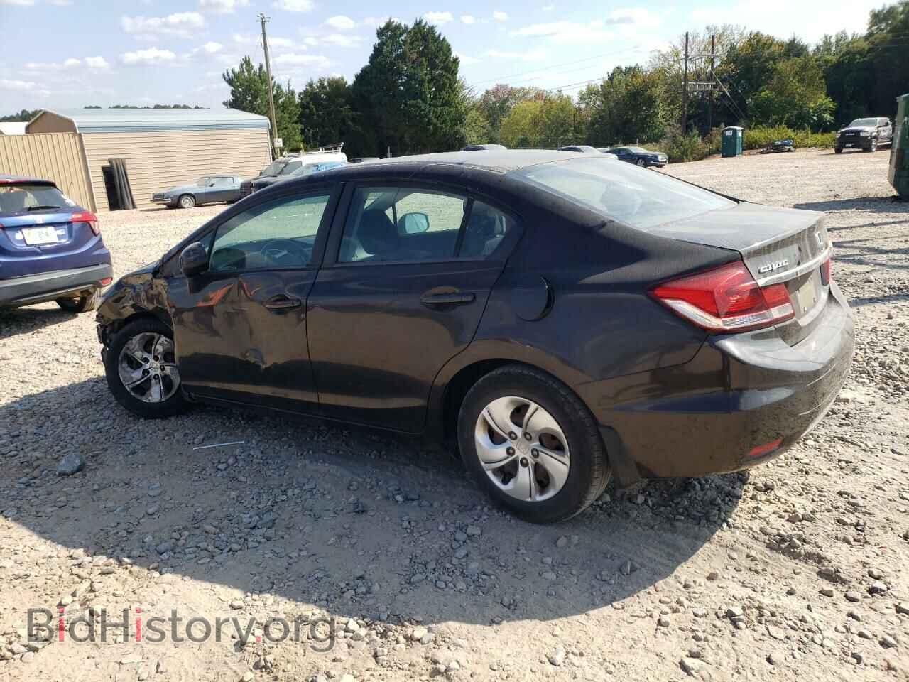 2013 HONDA CIVIC - VIN: 2HGFB2F59DH526312 - Фото 2