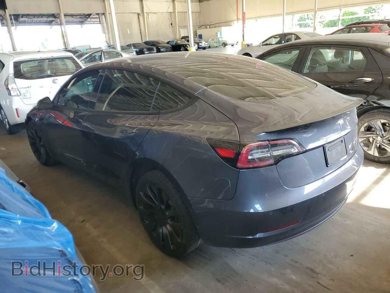 2022 TESLA MODEL 3 - VIN: 5YJ3E1EC3NF134890 - Фото 2