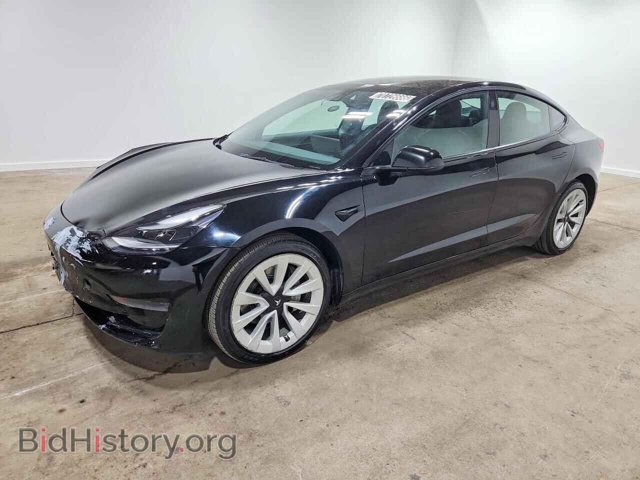 Photo 5YJ3E1EA2NF304462 - TESLA MODEL 3 2022