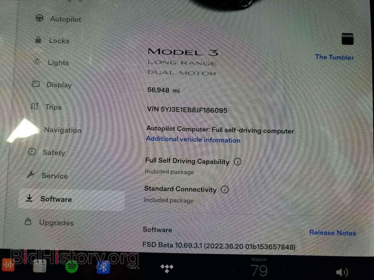 2018 TESLA MODEL 3 - VIN: 5YJ3E1EB8JF186095 - Фото 9