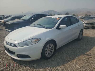 2014 Dodge DART SE Aero, white — VIN 1C3CDFDH8ED907555, Copart