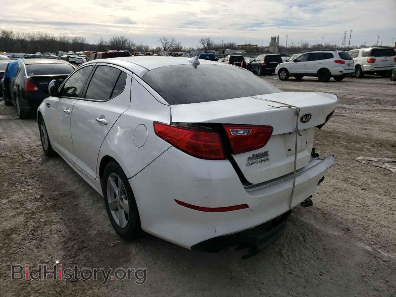 2015 KIA OPTIMA - VIN: KNAGM4A79F5612387 - Фото 3