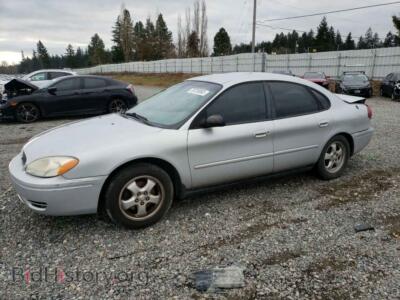 2006 Ford TAURUS Taurus SE, silver — VIN 1FAFP53U46A144046, Copart