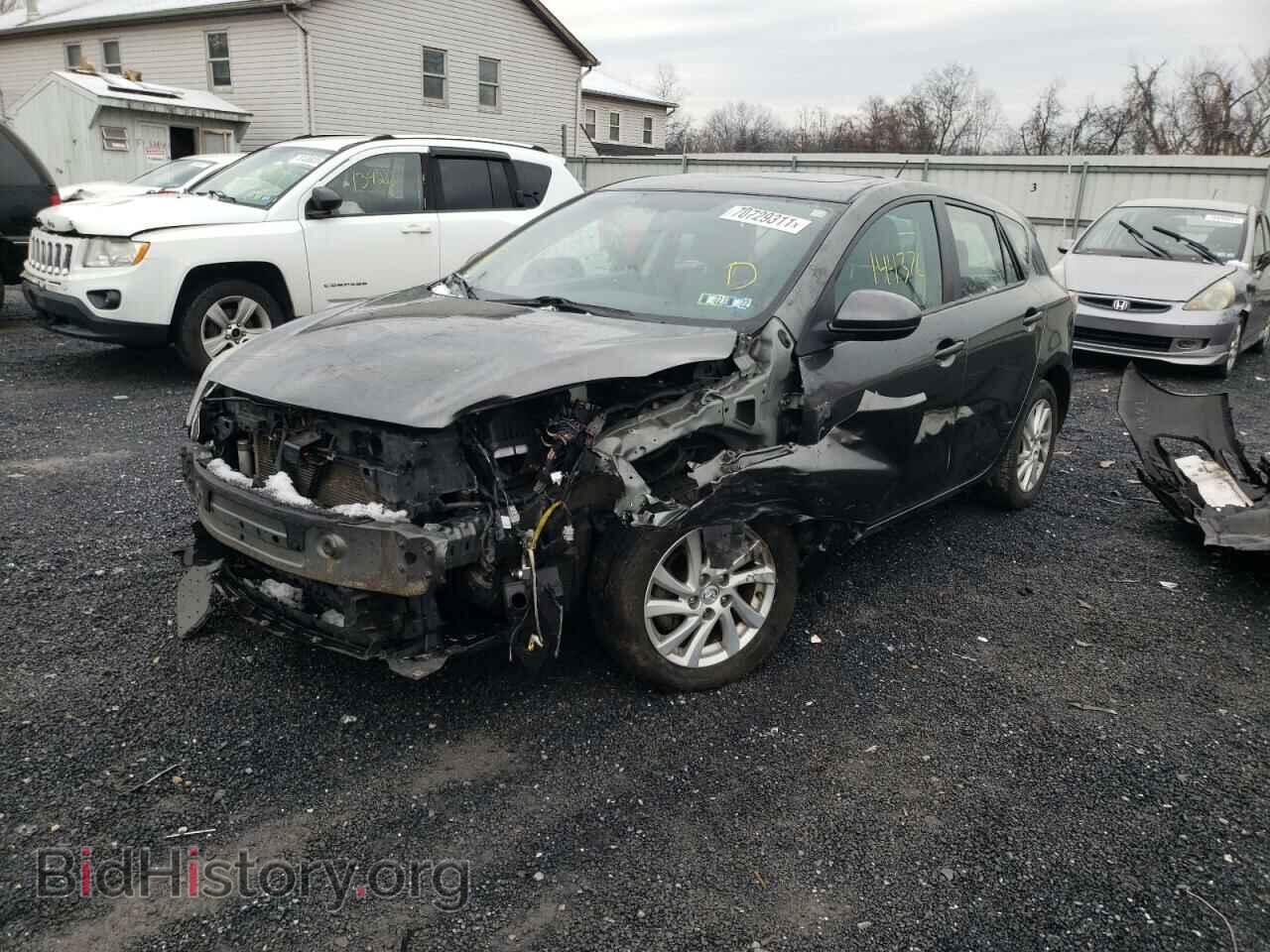 2012 MAZDA 3 - VIN: JM1BL1M89C1679710 - Фото 2