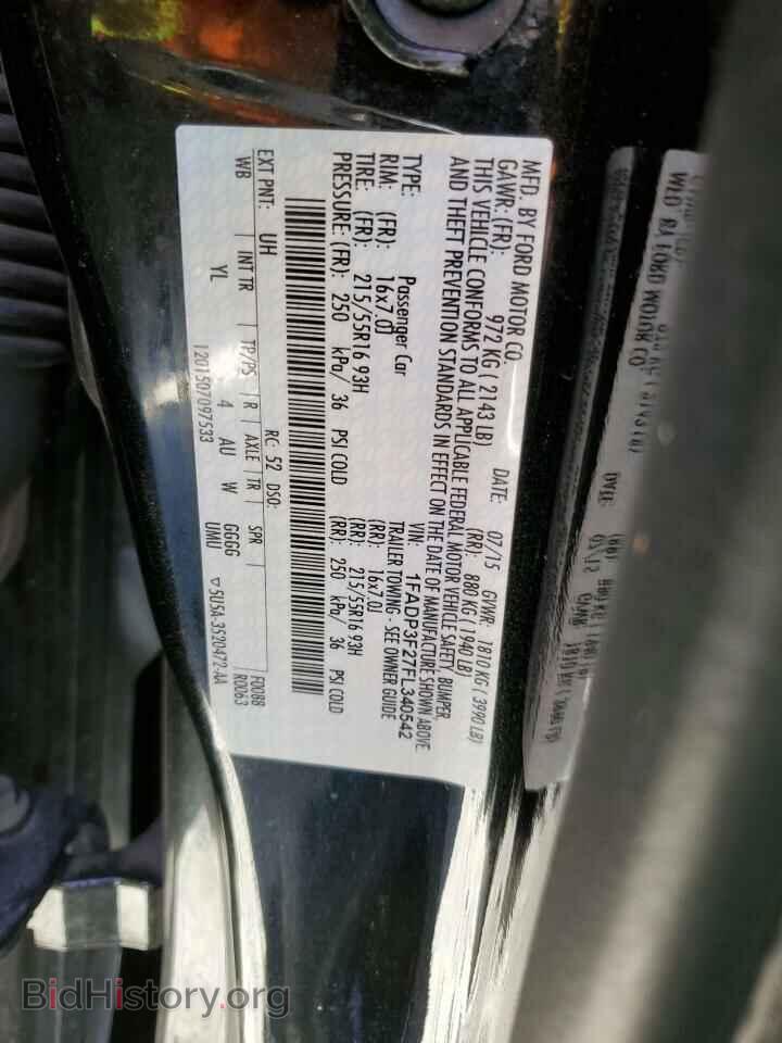 2015 FORD FOCUS - VIN: 1FADP3F27FL340542 - Фото 13