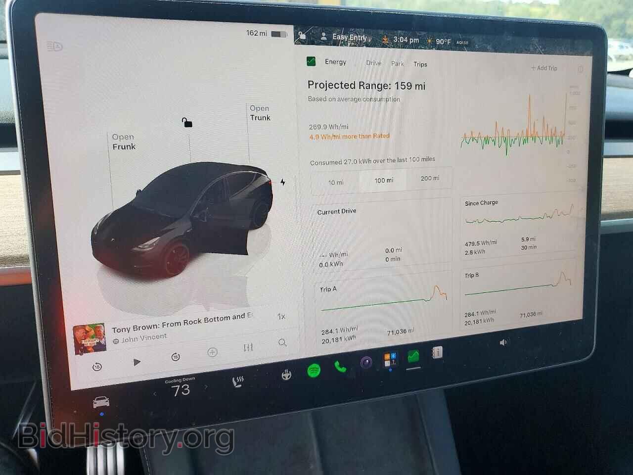 2023 TESLA MODEL Y - VIN: 7SAYGDEF5PF590827 - Photo 9