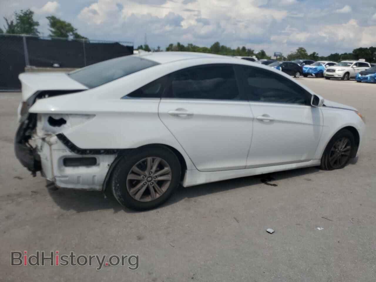 2014 HYUNDAI SONATA - VIN: 5NPEB4AC0EH838376 - Фото 3