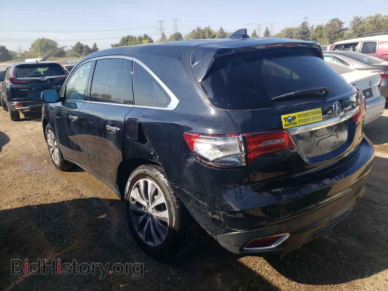 2016 ACURA MDX - VIN: 5FRYD4H45GB039523 - Фото 2
