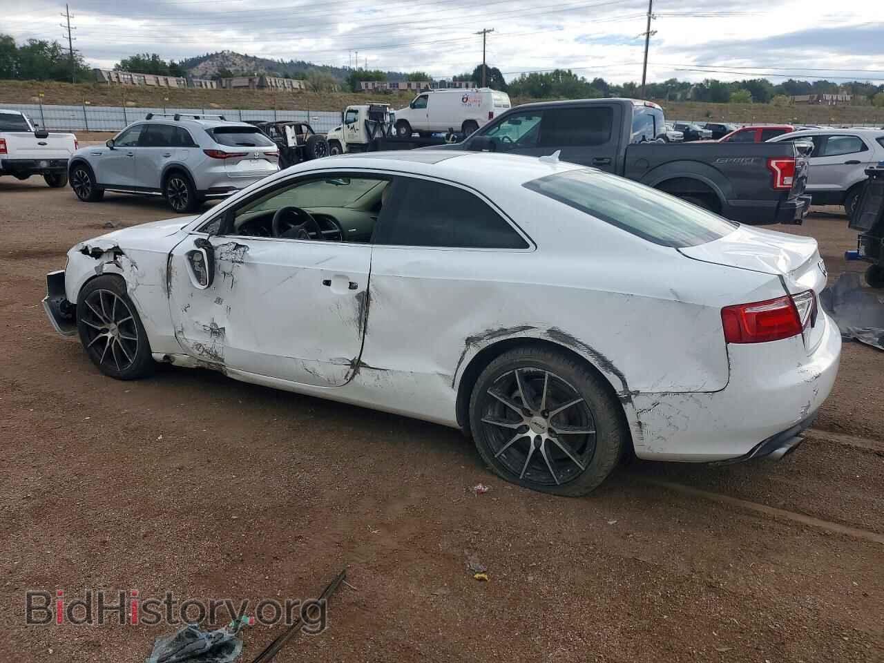 2012 AUDI A5 - VIN: WAUCFAFR0CA003192 - Фото 2