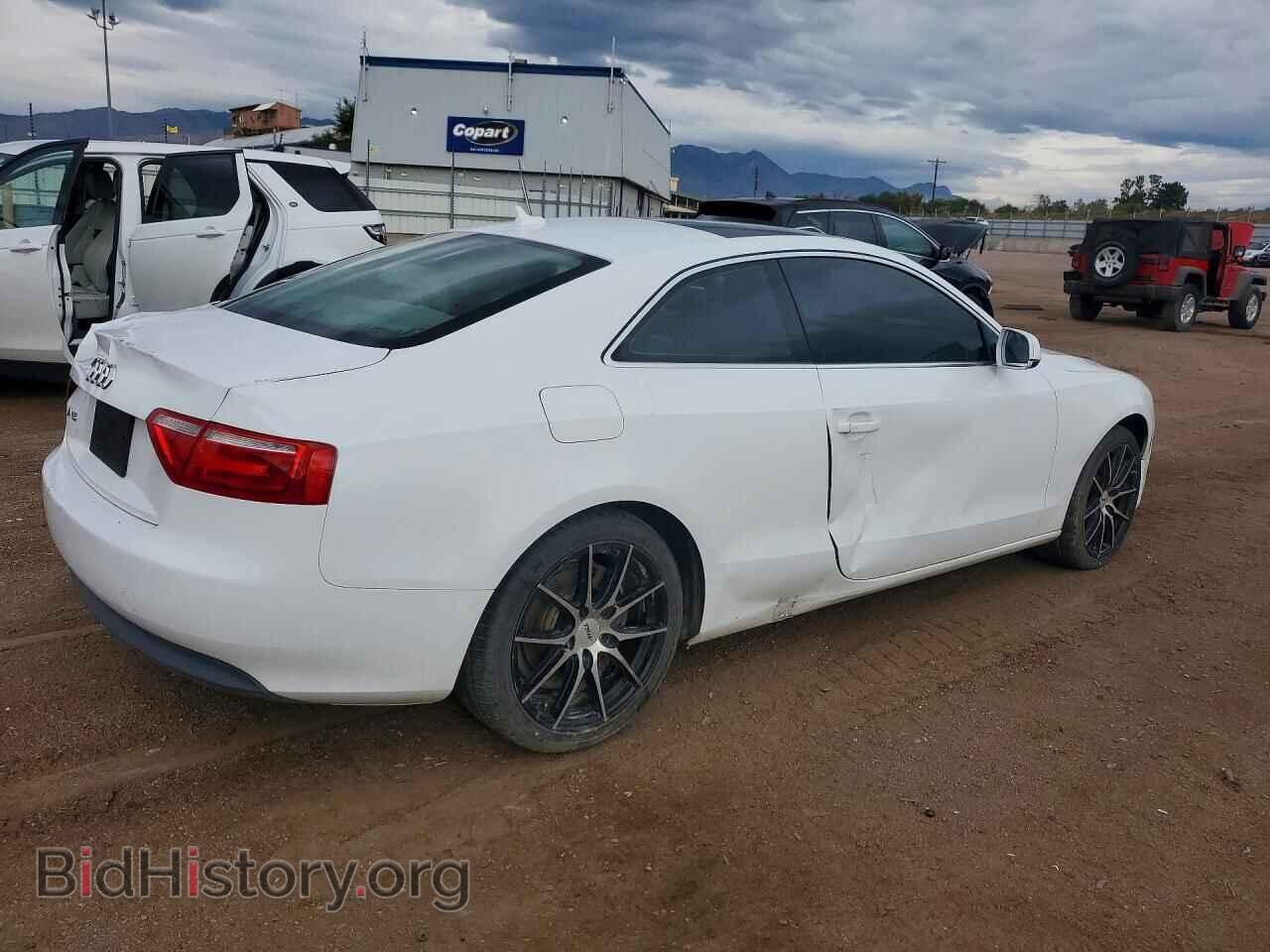2012 AUDI A5 - VIN: WAUCFAFR0CA003192 - Фото 3