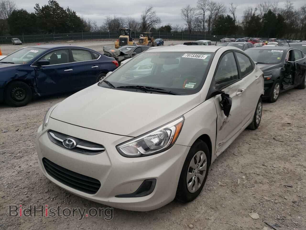2017 HYUNDAI ACCENT - VIN: KMHCT4AE1HU214422 - Фото 2